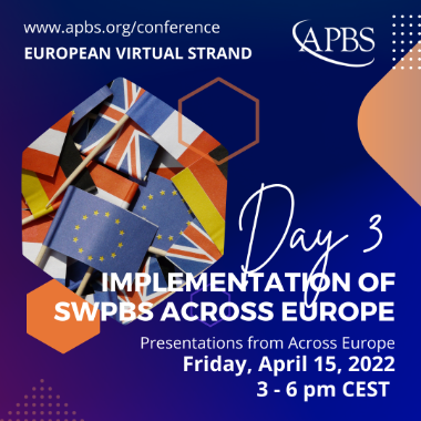 Day 3: implementation of SWPBS across Europe, Friday, April 15, 2022, 3-6PM